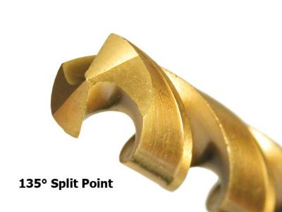 Image showing  1/16 in. Titanium Hex Shank Drill Bit, Precision CNC Machined High Speed Steel