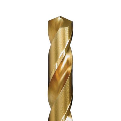 Image showing  9/64 in. Titanium Hex Shank Drill Bit, Precision CNC Machined High Speed Steel