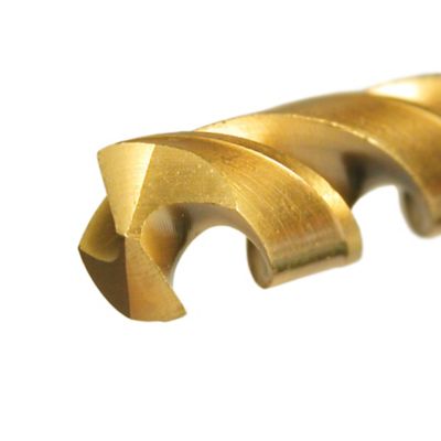 Image showing  15/64 in. Titanium Hex Shank Drill Bit, Precision CNC Machined High Speed Steel