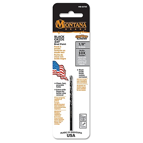Montana Brand Tools 1/8 in. X29 Brad Point Drill Bit
