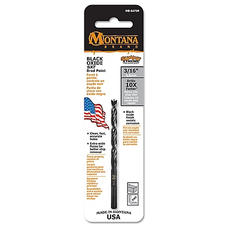 Montana Brand Tools 3/16 in. X29 Brad Point Drill Bit