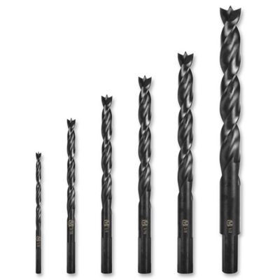 Image showing  Assorted X29 Brad Point Drill Bit Set, Black Oxide Finish, 6 pc.