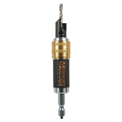 Image showing  #12 4-in-1 Compact Modular Countersink Drill and Driver, 1/4 in. Non-Slip Impact Hex Shank
