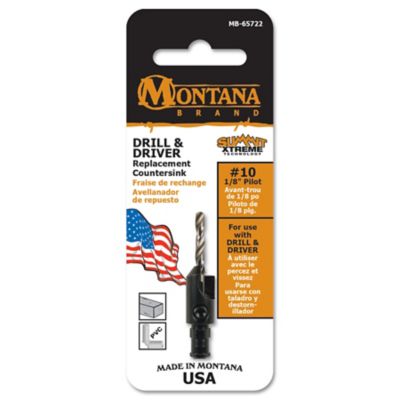 Montana Brand Tools #10 Countersink Insert Replacement, Modular Drill & Driver
