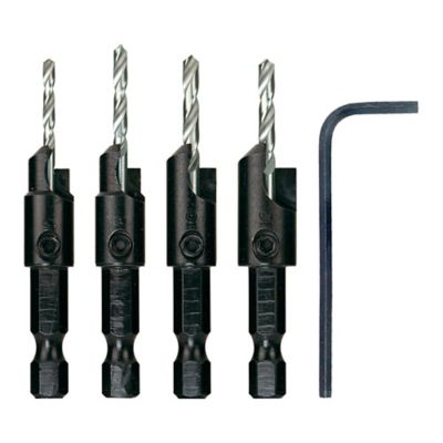 Image showing  Power Groove Countersink Set, 1/4 in. Hex Shank, 5 pc.