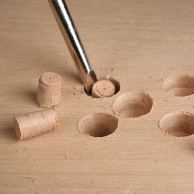 Image showing  1/2 in. Self-Centering Plug Cutter, Precision CNC Machined High-Alloy Steel