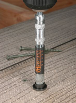 Image showing  Adjustable Depth Stop Screw Guide, 1/4 in. Hex, 4 pc.