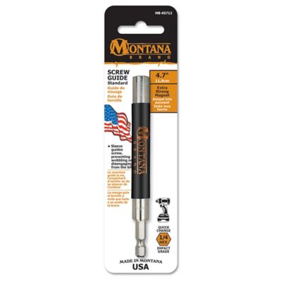 Montana Brand Tools 4.7 in. Standard Screw Guide, 1/4 in. Hex