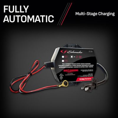 Image showing  1.5A 6/12V Mountable Battery Charger/Maintainer, 120V AC Input Voltage, 0.4A Input Current
