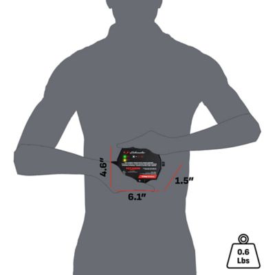 Image showing 6 th Schumacher 1.5A 6/12V Mountable Battery Charger/Maintainer, 120V AC Input Voltage, 0.4A Input Current