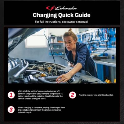 Image showing 6 th Schumacher 6/3A 12V Fully Automatic Battery Charger