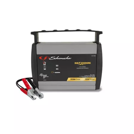 Schumacher Electric Battery Charger and Maintainer 3-in-1 SC1358 Fully Automatic 10 Amp 6 Volt and 12 Volt Battery Chargers