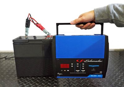 Image showing  15/8/3A 6/12V Battery Charger, 120V AC Input Voltage, 3/6A Input Current