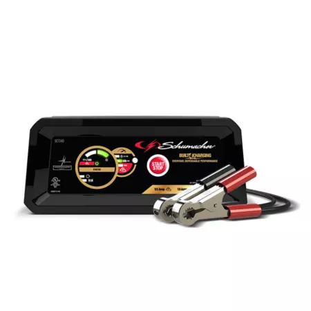 Schumacher 2A 6/12V 55/10/6 Battery Charger with Engine Start Input Voltage 120V AC Battery Chargers