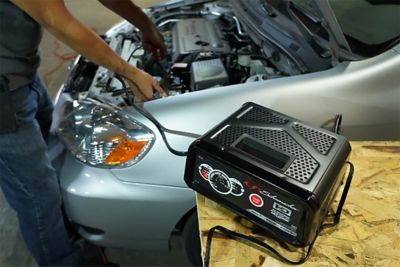 Image showing  Electric Jump Starter, Battery Charger and Maintainer, SC1341, 4-in-1 Fully automatic, 100 Amps 12 V