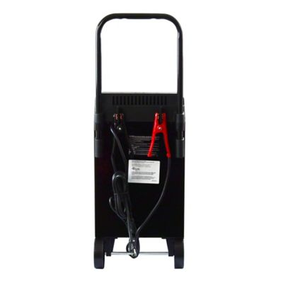 Image showing  200A Electric 12V Fully Automatic Wheeled Battery Charger and Jump Starter with 40A Boost Mode