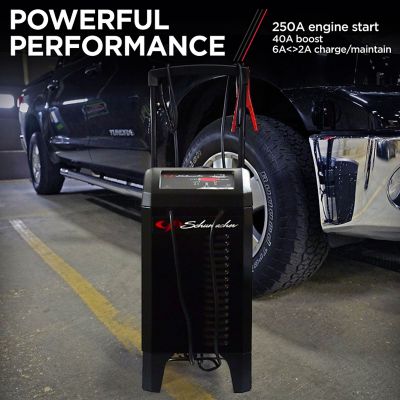 Image showing 5 th Schumacher 2A 6/12V 250/40/6 Wheel Charger with Engine Start, 120V AC Input Voltage