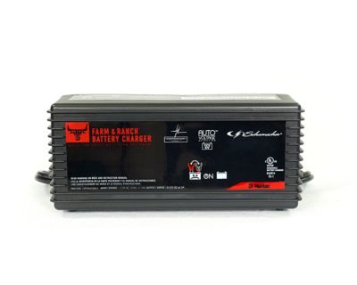 Schumacher 2A 6/12V Farm & Ranch Battery Charger/Maintainer, 120V AC Input Voltage, 0.54A Input Current