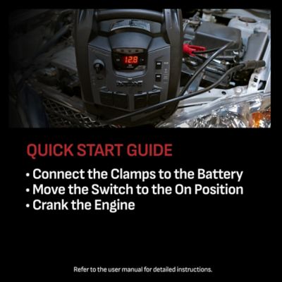 Image showing  1,200A Peak 6-in-1 Portable Power Station and Jump Starter, 150 PSI Air Compressor and Power Inverter