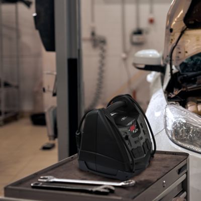 Image showing 7 th Schumacher 1,200A Peak 6-in-1 Portable Power Station and Jump Starter, 150 PSI Air Compressor and Power Inverter