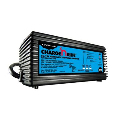 Schumacher 3A 6/12V Universal CR7 Battery Charger for Charge n' Ride Toys