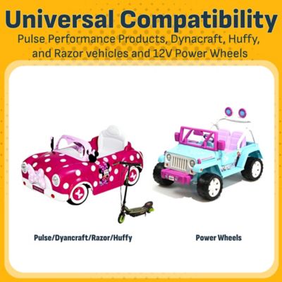 Image showing  3A 6/12V Universal CR7 Battery Charger for Charge n' Ride Toys, 120V AC Input Voltage, 0.92A Input Current