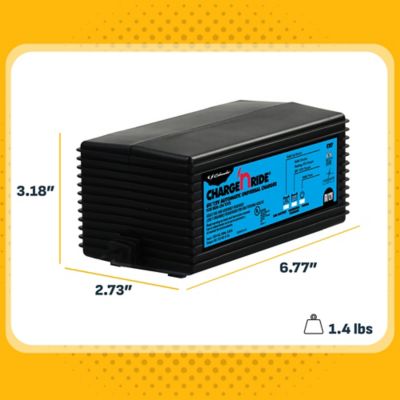 Image showing 6 th Schumacher 3A 6/12V Universal CR7 Battery Charger for Charge n' Ride Toys, 120V AC Input Voltage, 0.92A Input Current
