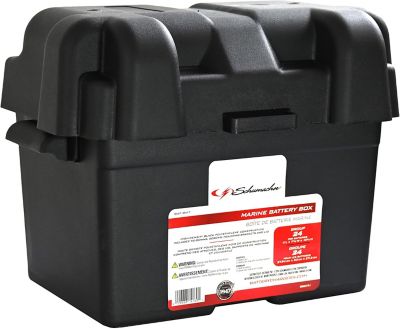 Image showing  10.75 in. x 14.25 in. x 10.5 in. Marine Battery Box