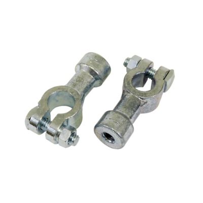 Schumacher 1 in. x 4 in. x 6 in. Side Post Conversion Clamps, Zinc Plated