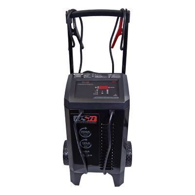 Schumacher 125/250A DSR Professional Grade Fully Automatic Wheeled Jump Starter and Battery Charger, 6V/12V