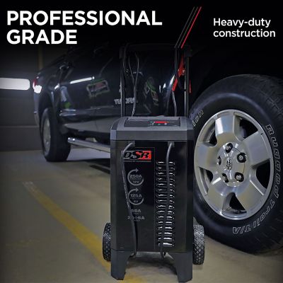 Image showing 5 th Schumacher 125/250A DSR Professional Grade Fully Automatic Wheeled Jump Starter and Battery Charger, 6V/12V