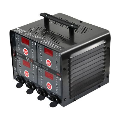 Image showing  DSR Professional Grade Four Bank Battery Charging Station, 3 in 1, 6V/12V Fully Automatic