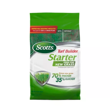 Scotts 42 lb 14 000 sq ft Turf Builder New Grass Starter Fertilizer Fertilizers