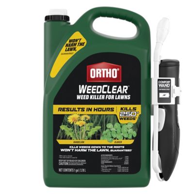 Ortho WeedClear Weed Killer for Lawns with Comfort Wand, 1 gal.