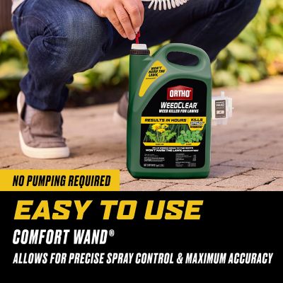 Image showing  1 gal. 1,000 sq. ft. WeedClear Weed Killer for Lawns with Comfort Wand