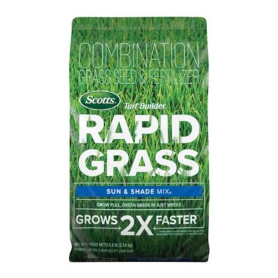 Scotts 5.6 lb. 2,800 sq. ft. Turf Builder Rapid Grass Sun and Shade Mix
