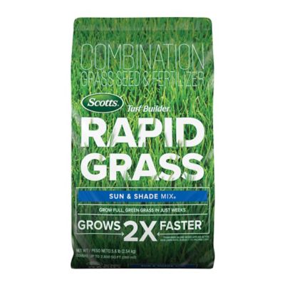 Scotts 5.6 lb. Turf Builder Rapid Grass Sun and Shade Mix