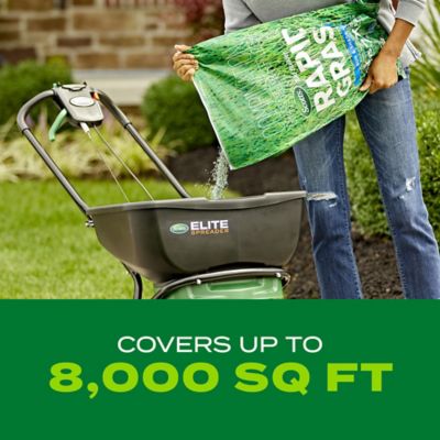 Image showing 7 th Scotts 16 lb. 5,280 sq. ft. Turf Builder Rapid Grass Sun and Shade Mix