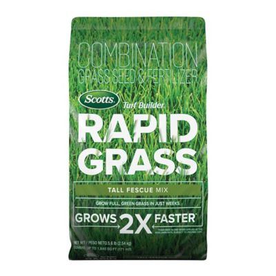 Scotts 5.6 lb. 1,845 sq. ft. Turf Builder Rapid Grass Tall Fescue Mix