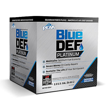 BlueDef Platinum Diesel Exhaust Fluid, 2.5 gal.