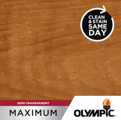 Image showing  1 gal. Semi-Transparent Maximum Stain & Sealant, Cedar