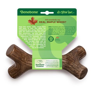 Image showing  Large Maplestick Real Flavor Dog Chews, 10 oz.