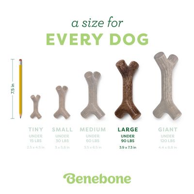 Image showing  Large Maplestick Real Flavor Dog Chews, 10 oz.