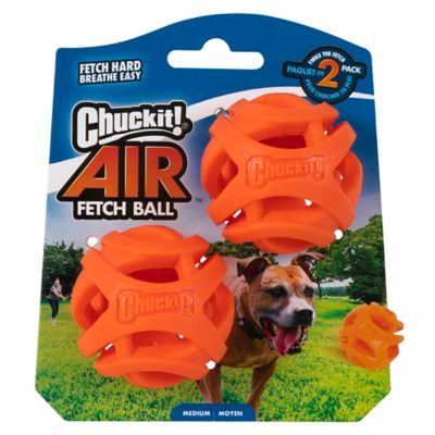 Image showing  Breathe Right Fetch Ball Dog Toys, 2-Pack