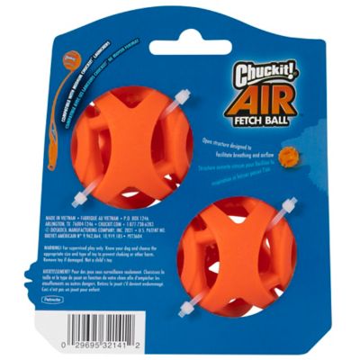 Image showing  Breathe Right Fetch Ball Dog Toys, 2-Pack