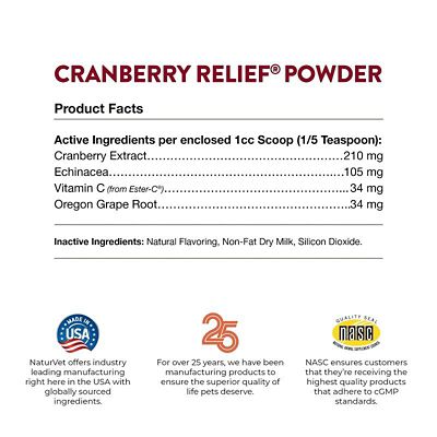 Image showing  Cranberry Relief Powder for Dogs and Cats, 50g