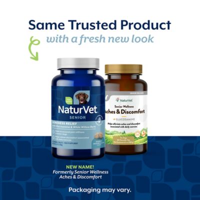 Image showing  Senior Wellness Aches and Discomfort Tablets, 60 ct.