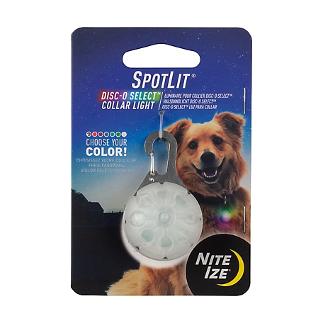 Nite Ize Spotlit Collar Light - Disc-O Select, 4042469
