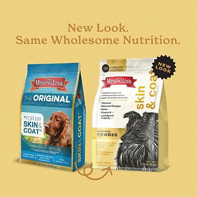 Image showing  Original Skin and Coat Powder Supplement for Dogs