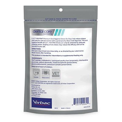 Image showing  HEXtra Chews for Extra-Small Dogs Under 11 lb., 30 ct.